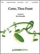 Come Thou Fount Handbell sheet music cover